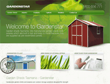 Tablet Screenshot of gardenstar.com.au